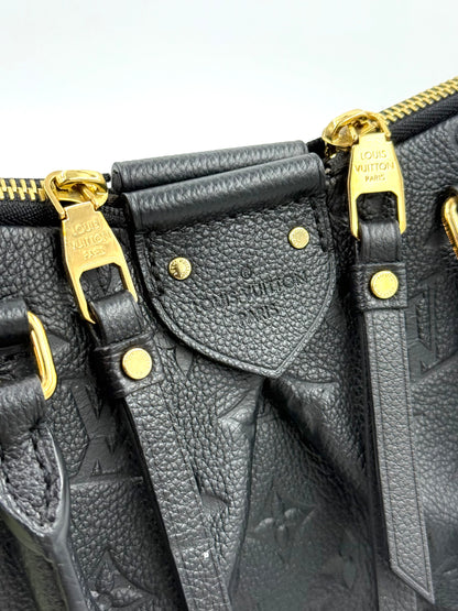 LOUIS VUITTON Mazarine PM Monogram Empreinte schwarz