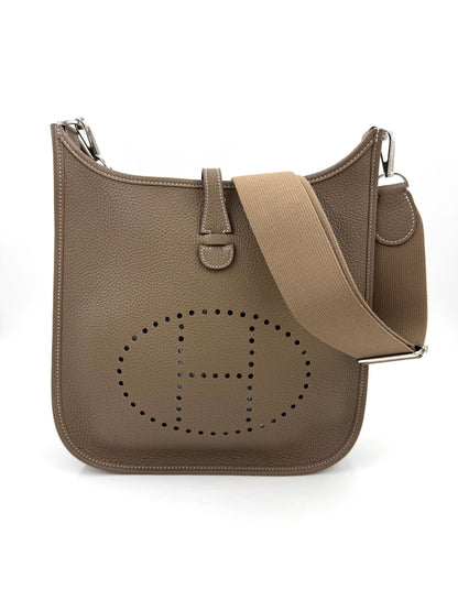 HERMÈS Evelyne 29 Clemence Etoupe PHW