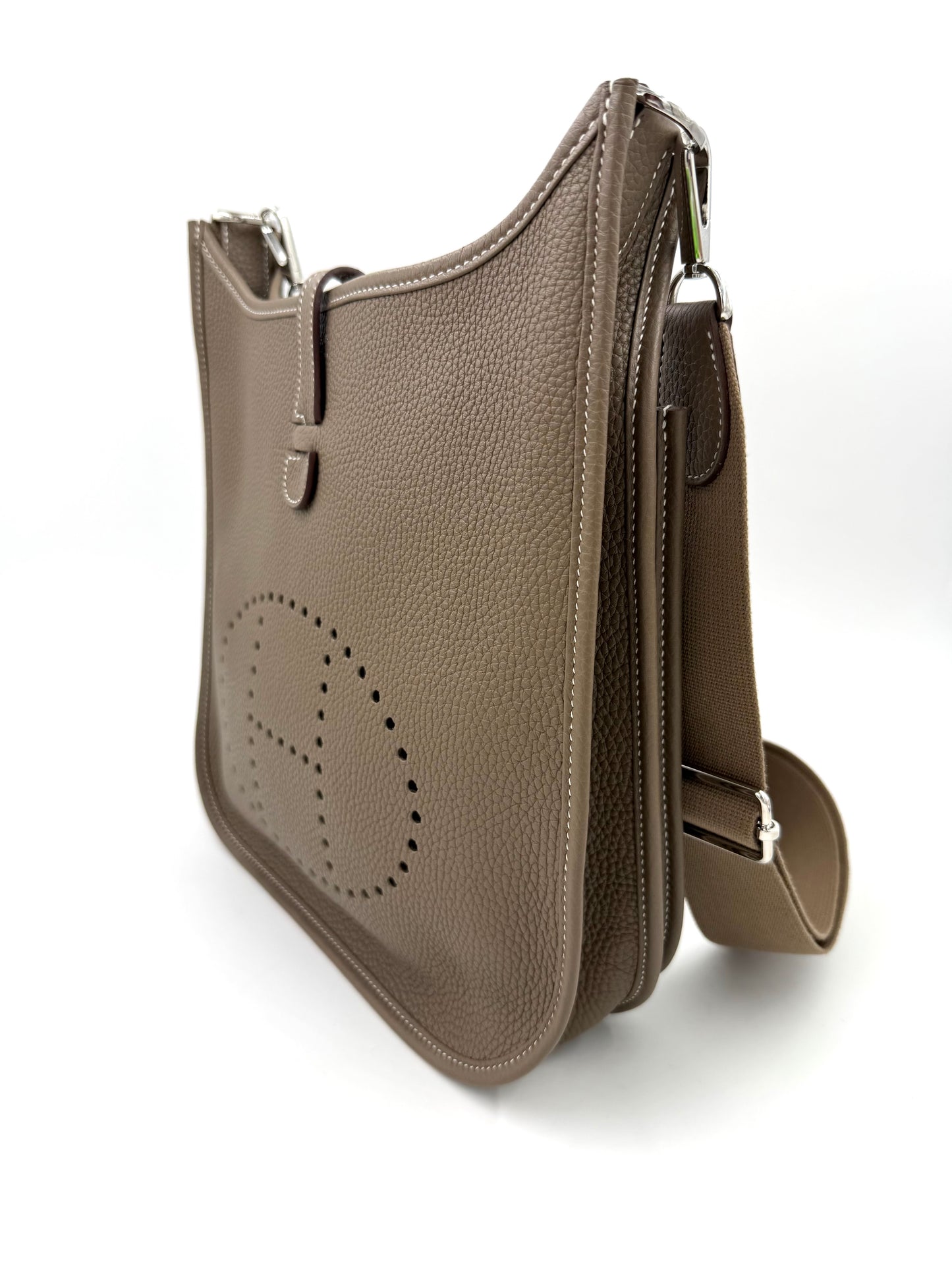 HERMÈS Evelyne 29 Clemence Etoupe PHW