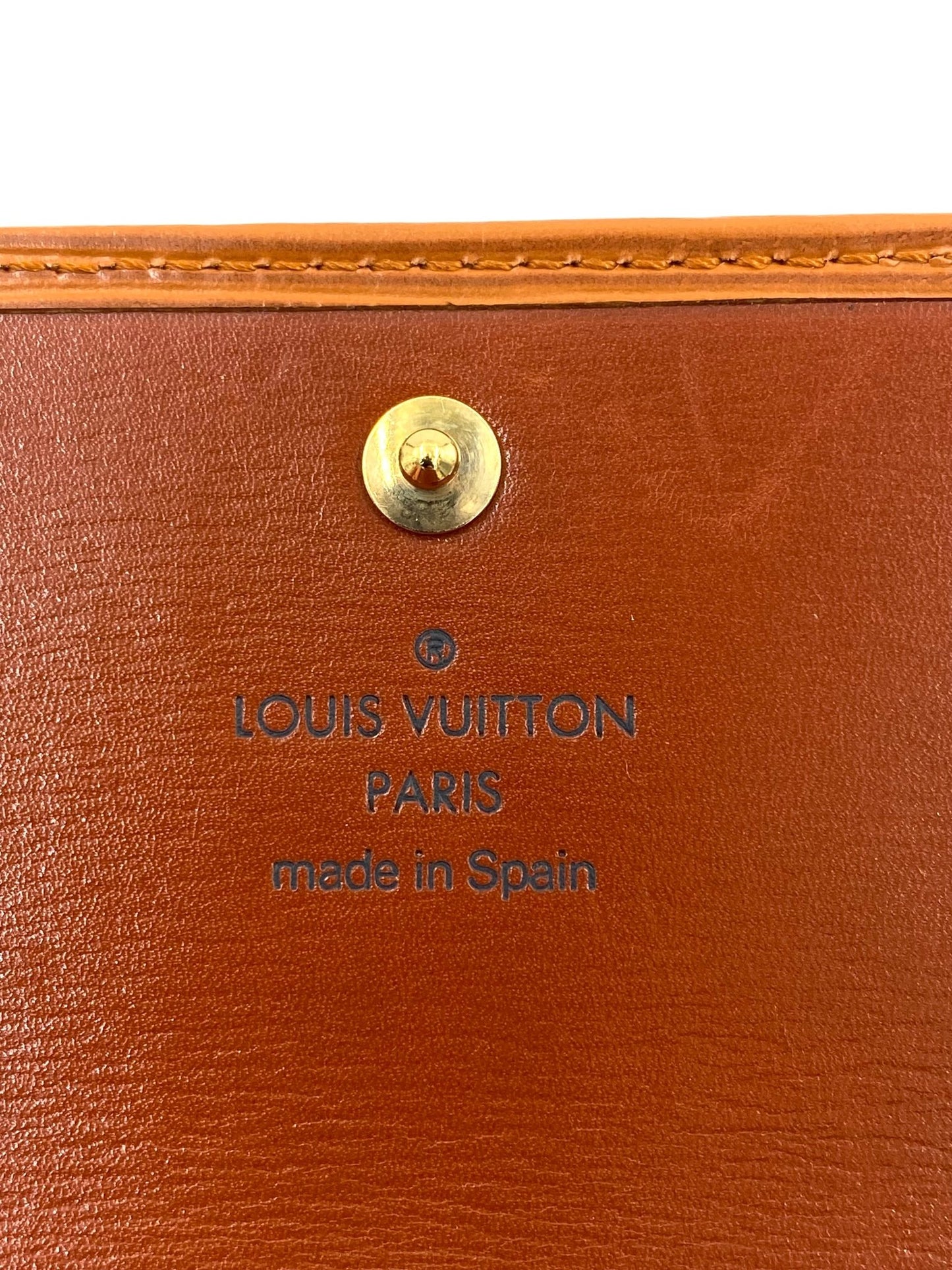 LOUIS VUITTON Porte Tresor Epi fauve - Clutch & Macarons - Clutch & Macarons - 