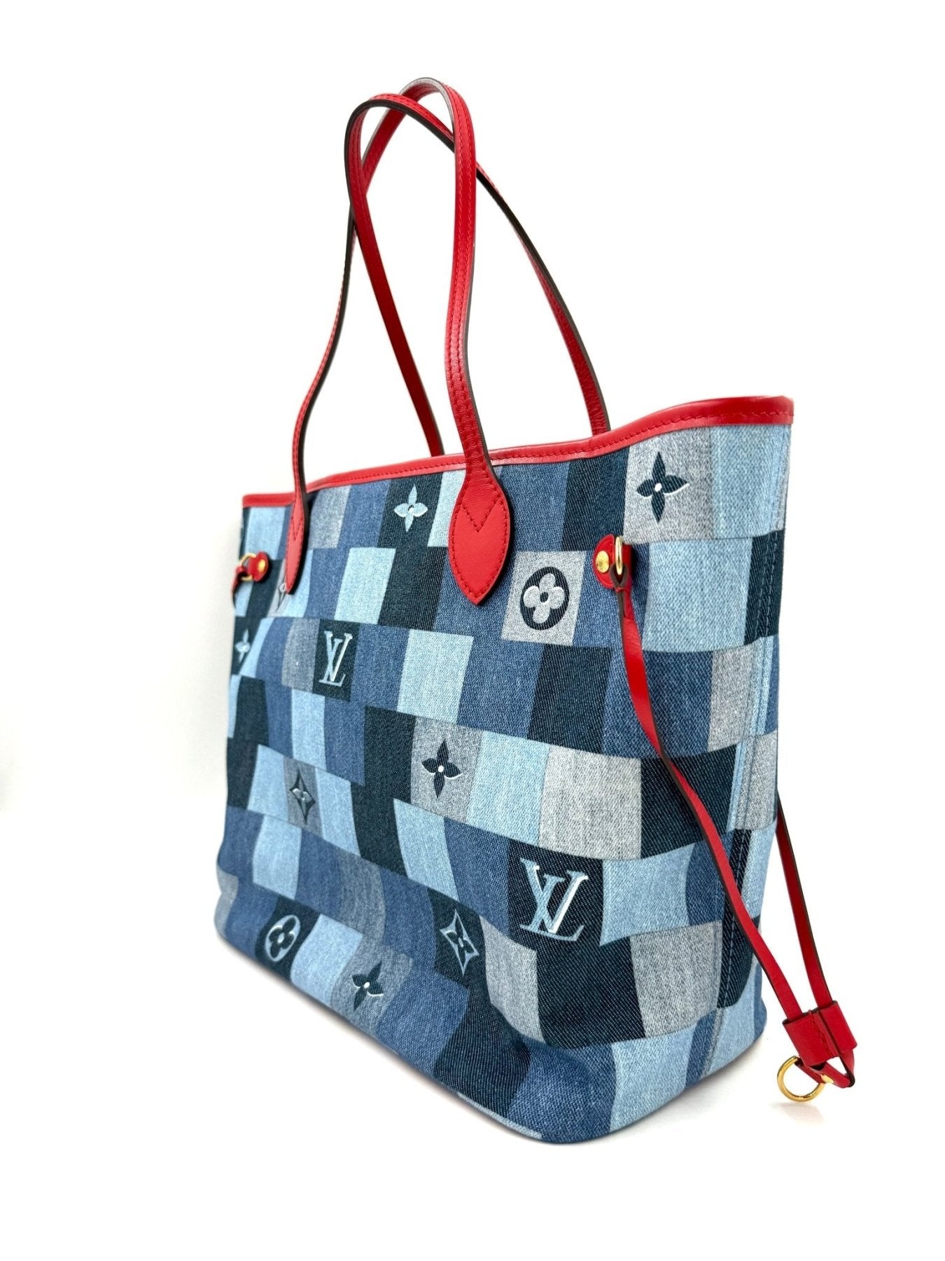 LOUIS VUITTON Nevefull MM Denim - Clutch & Macarons - AR5109 - Clutch & Macarons - 