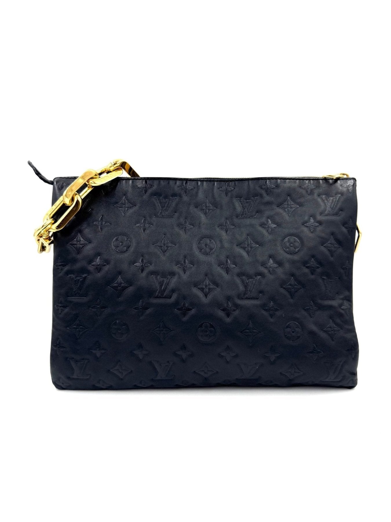 LOUIS VUITTON Coussin MM schwarz – Clutch Macarons