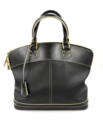 LOUIS VUITTON Lockit MM Suhali noir