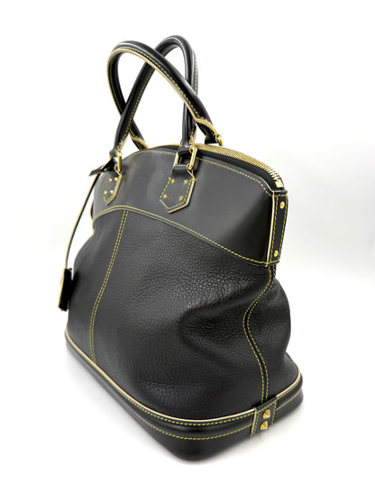 LOUIS VUITTON Lockit MM Suhali noir