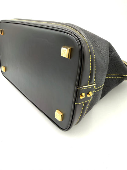 LOUIS VUITTON Lockit MM Suhali noir