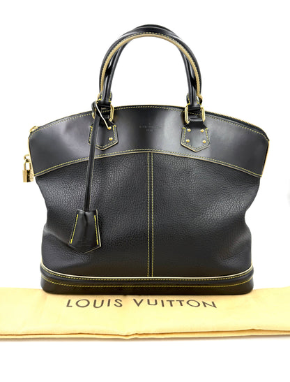 LOUIS VUITTON Lockit MM Suhali noir