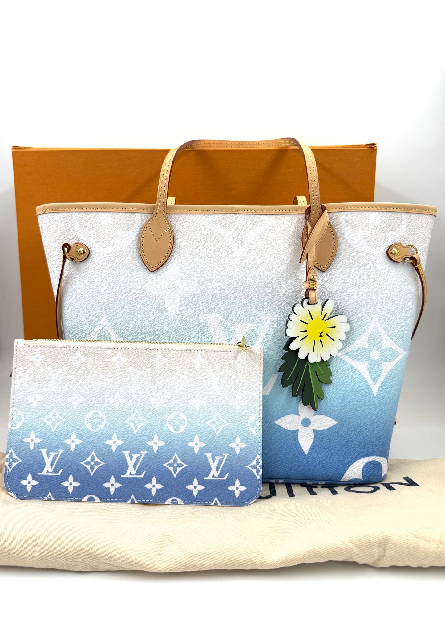 LOUIS VUITTON Neverfull MM „By the Pool“ mit Pochette