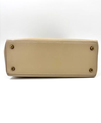 HERMÈS Kelly 28 Swift Etoupe GHW