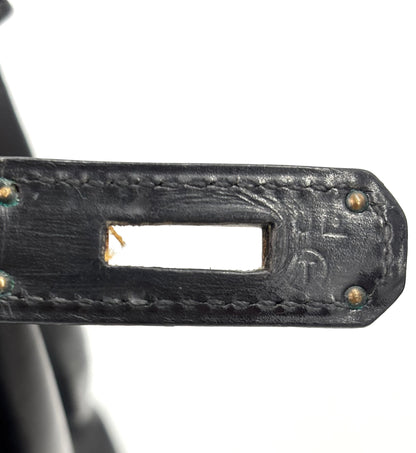 HERMÈS Vintage Kelly 32 schwarz GHW