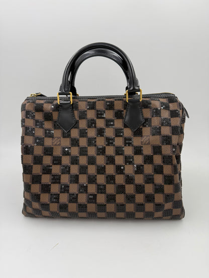 LOUIS VUITTON Speedy 30 Damier Pail inkl. Mini Pouch