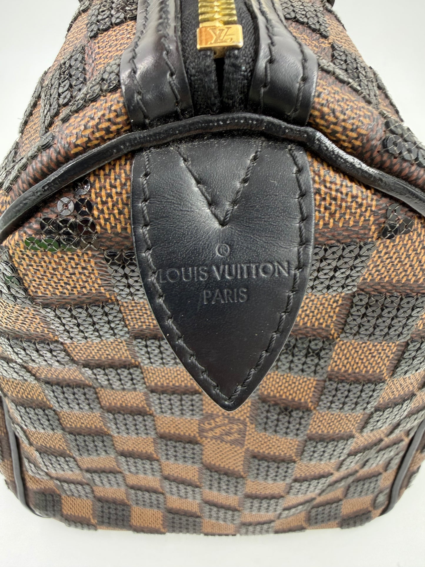 LOUIS VUITTON Speedy 30 Damier Pail inkl. Mini Pouch