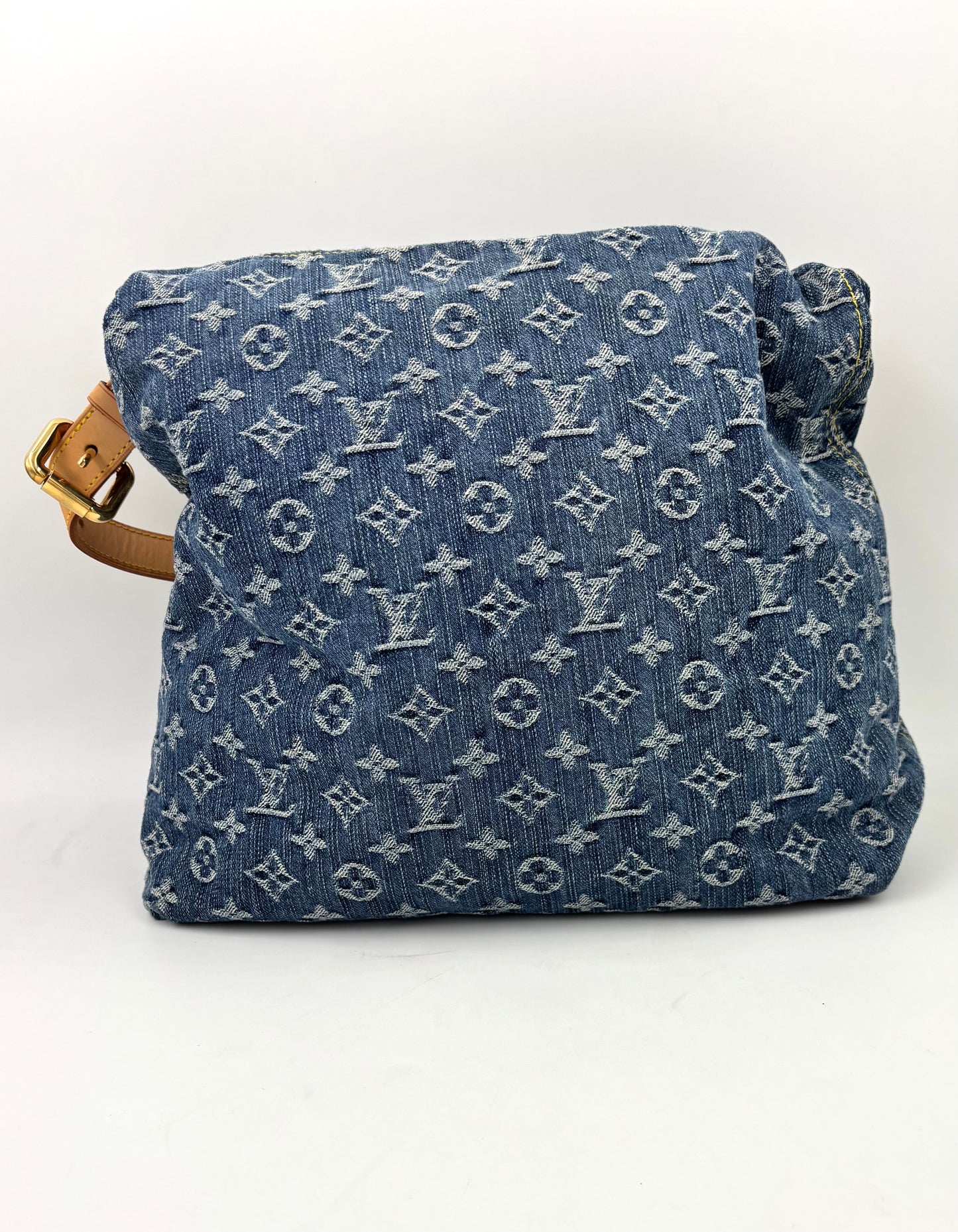 LOUIS VUITTON Baggy Monogram Denim blau