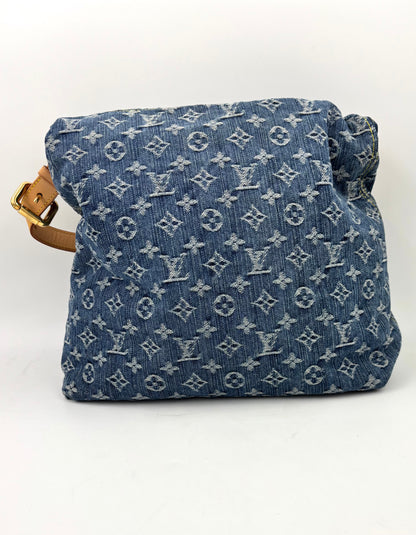 LOUIS VUITTON Baggy Monogram Denim blau
