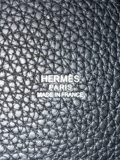 HERMÈS Picotin 18 schwarz PHW - Clutch & Macarons - Stempel U; 2022 - Clutch & Macarons - 