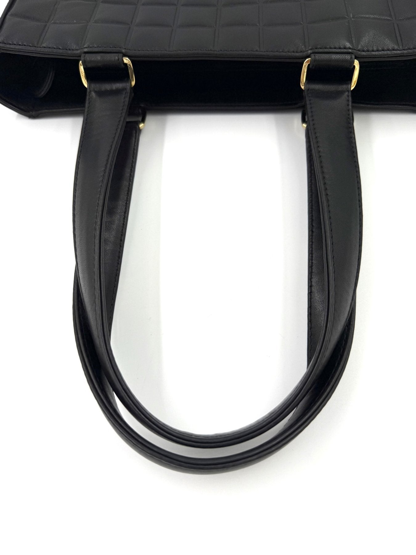 CHANEL Sac Plat Chocolate Bar schwarz Lammleder - Clutch & Macarons - 6913772 - Clutch & Macarons - 