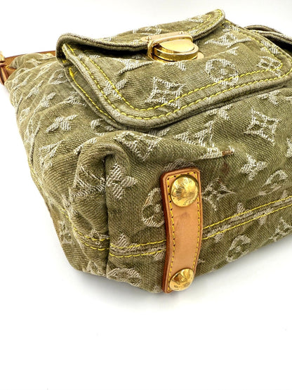 LOUIS VUITTON Baggy Denim grün - Clutch & Macarons - FL0046 - Clutch & Macarons - 