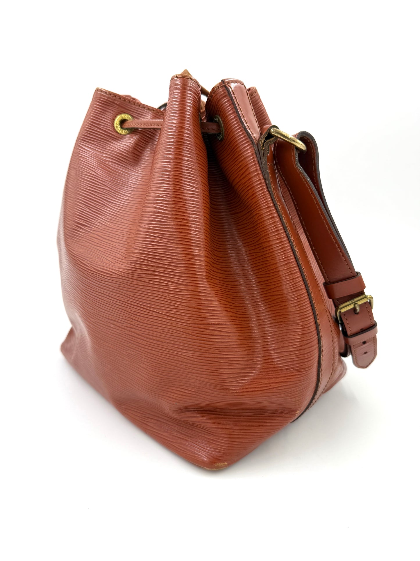 LOUIS VUITTON Noe petit Epi cognac