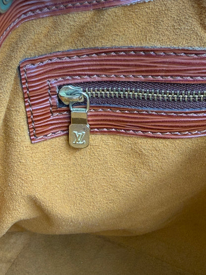 LOUIS VUITTON Noe petit Epi cognac