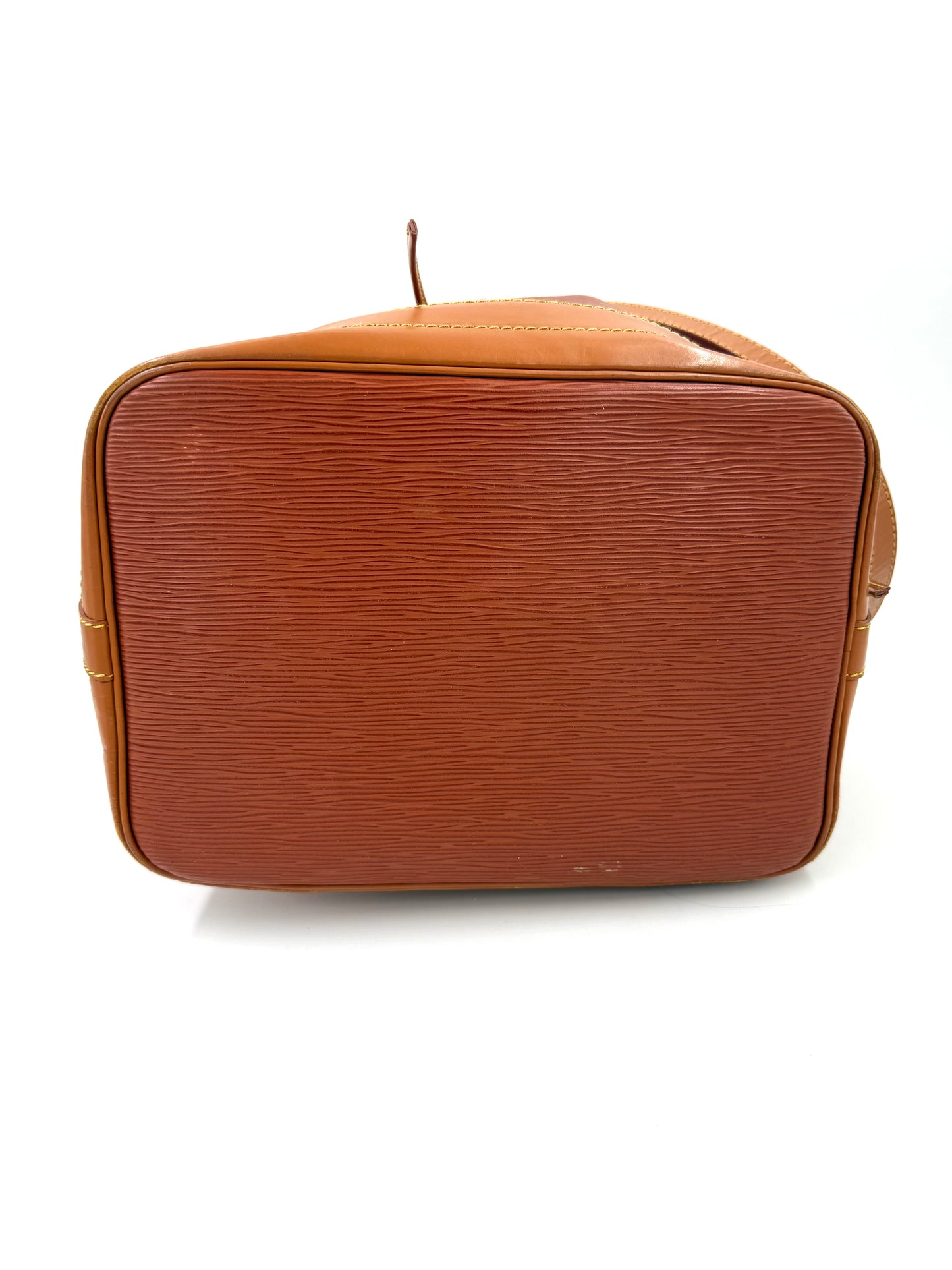 LOUIS VUITTON Noe grande Epi Bicolor cognac