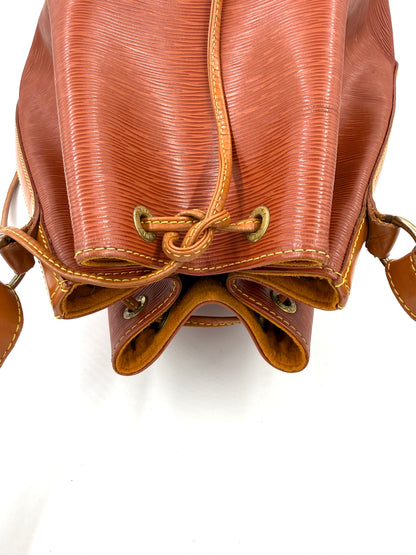 LOUIS VUITTON Noe grande Epi Bicolor cognac