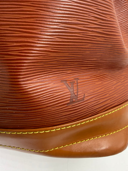 LOUIS VUITTON Noe grande Epi Bicolor cognac