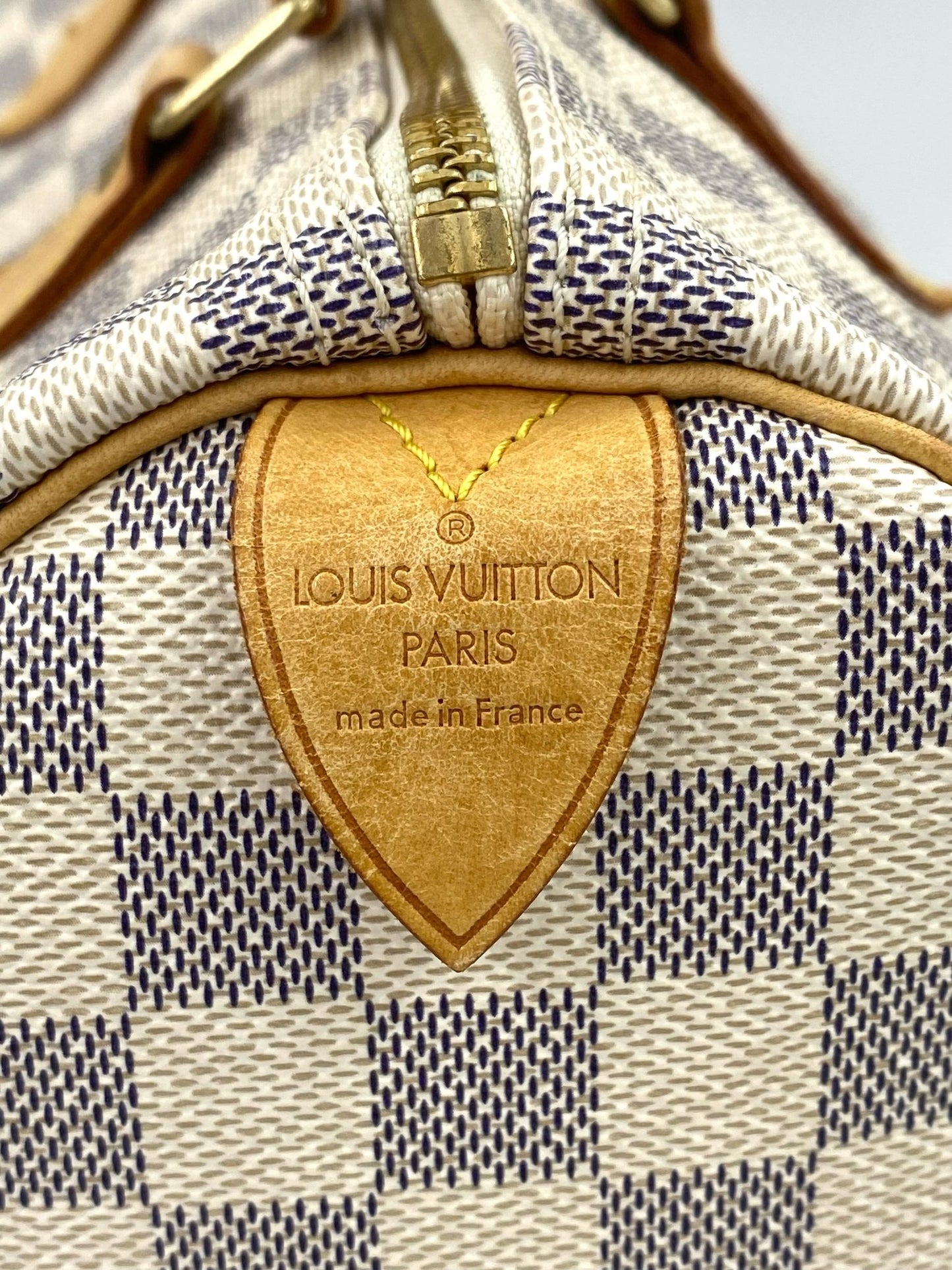 LOUIS VUITTON Speedy 30 Damier azur - Clutch & Macarons - SP2097 - Clutch & Macarons - 