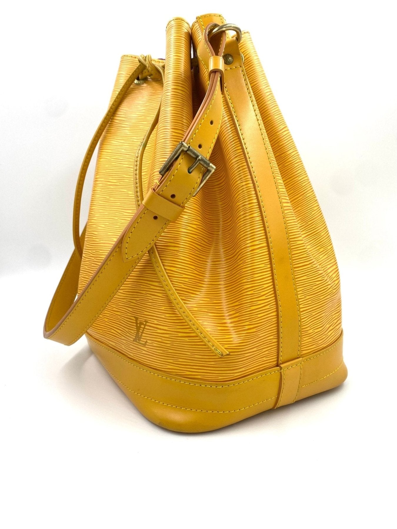 LOUIS VUITTON Noe Grande Epi gelb – Clutch Macarons