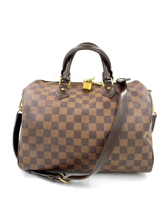 LOUIS VUITTON Speedy 30 Bandouliere Damier Ebene - Clutch & Macarons - CT4157 - Clutch & Macarons - 