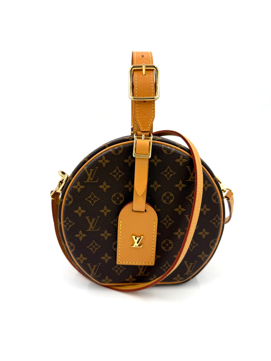 LOUIS VUITTON Petit Boite Chapeau Monogram Canvas