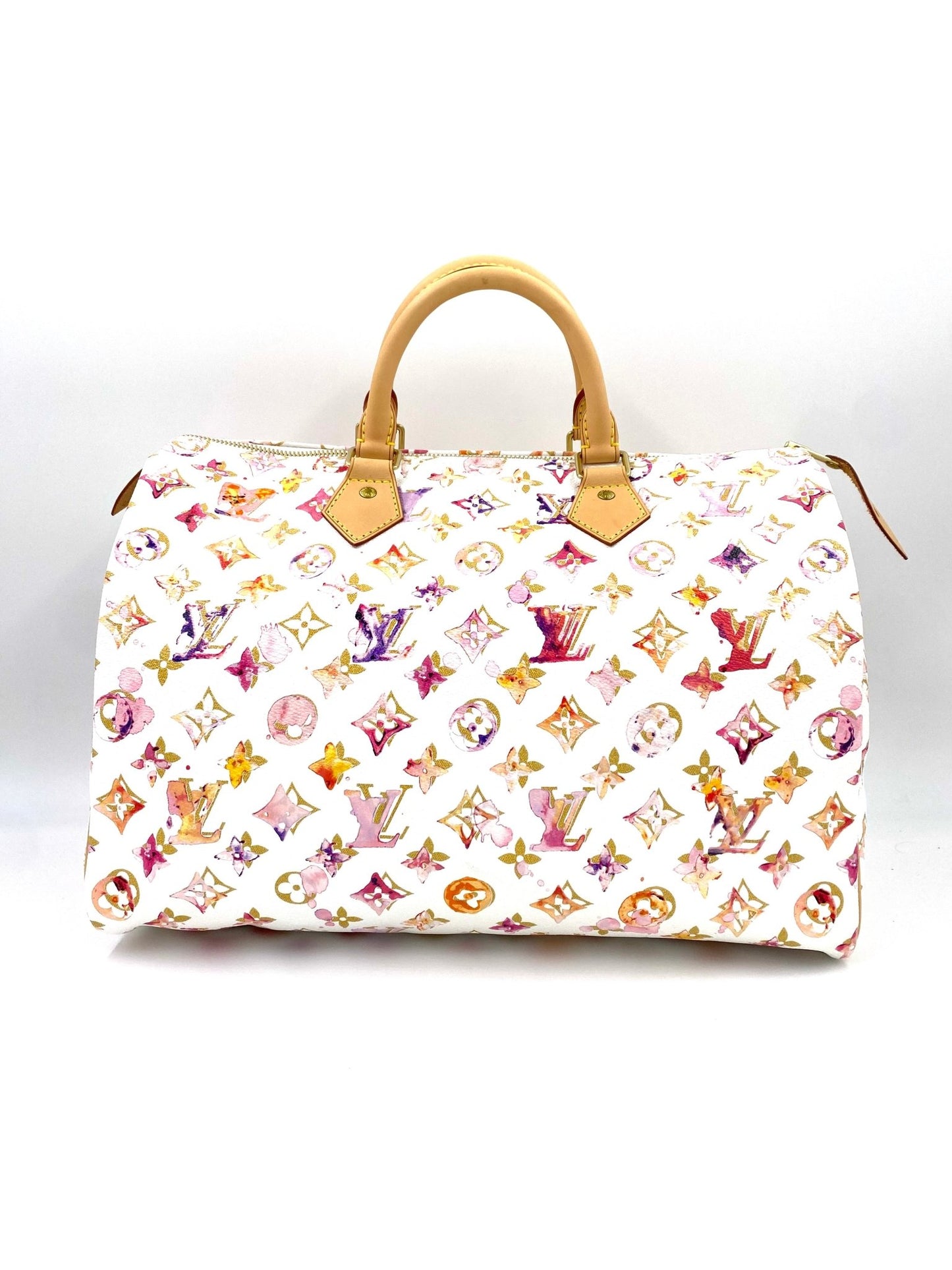 LOUIS VUITTON Speedy 35 Watercolor Aquarell - Clutch & Macarons - SP2018 - Clutch & Macarons - 