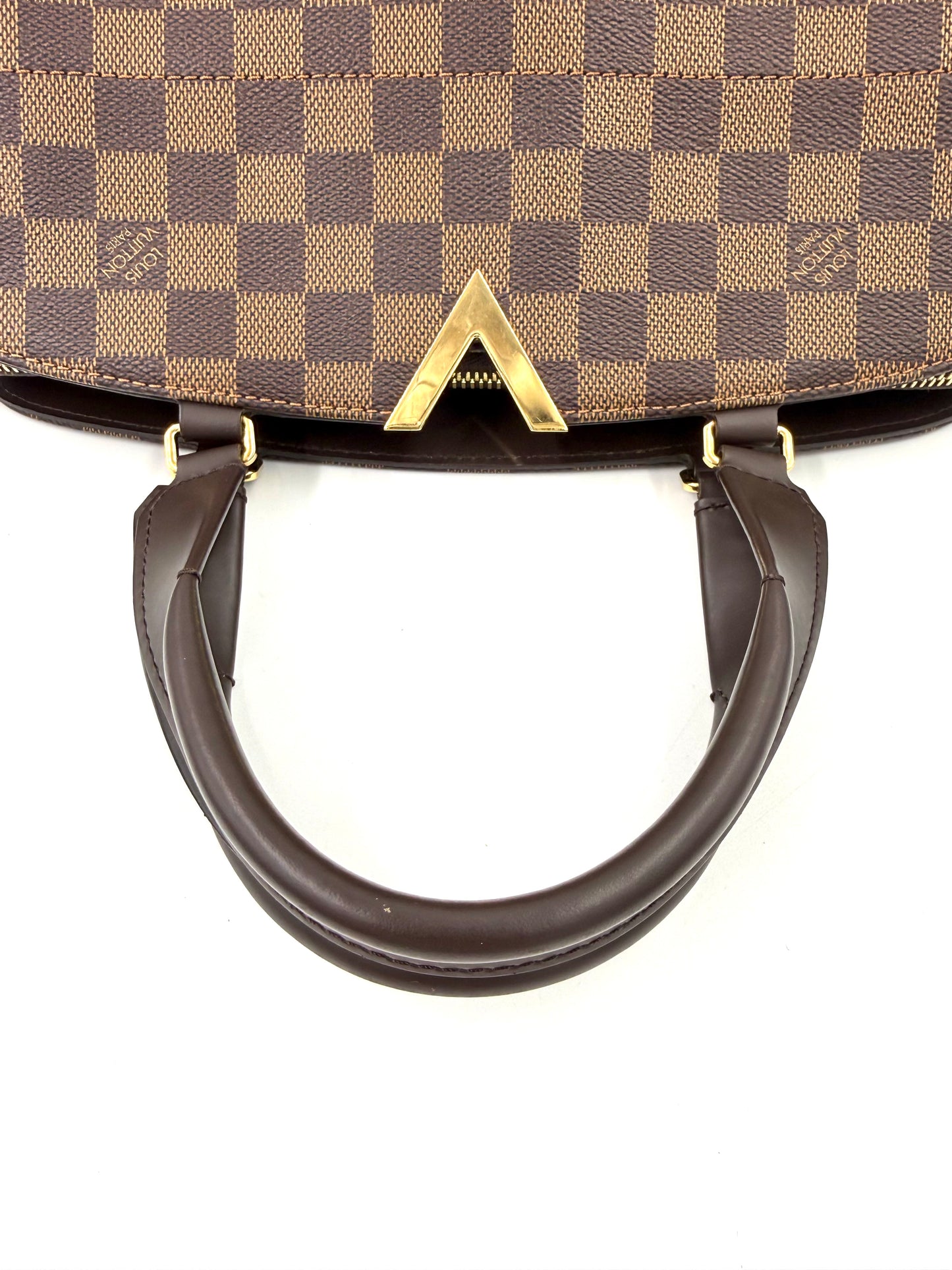 LOUIS VUITTON Kensington Bowling Bag Damier Ebene