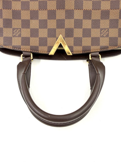 LOUIS VUITTON Kensington Bowling Bag Damier Ebene