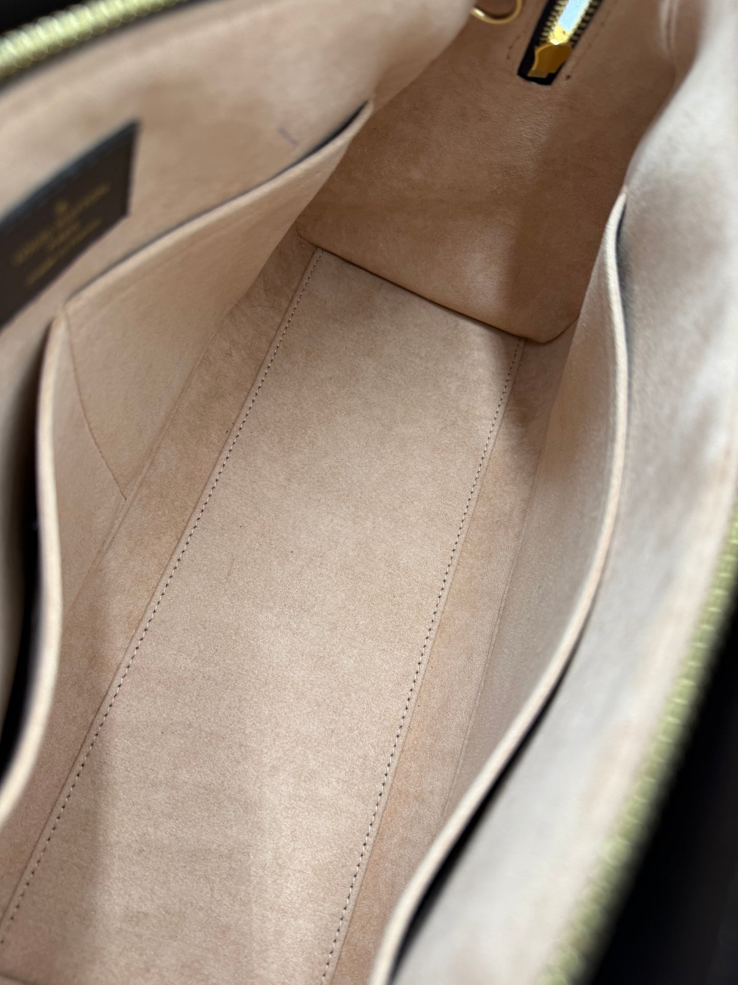 LOUIS VUITTON Kensington Bowling Bag Damier Ebene