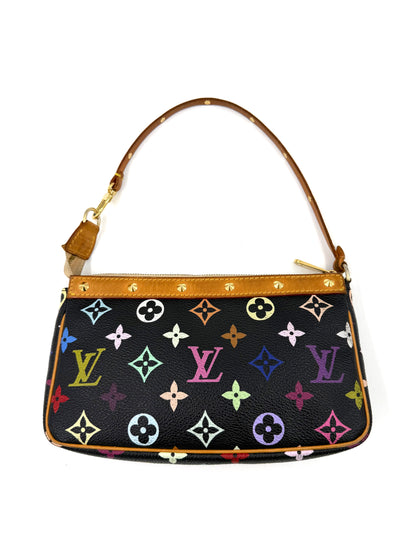 LOUIS VUITTON Pochette Accessoires Multicolor x Murakami