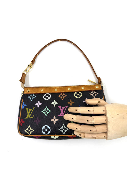 LOUIS VUITTON Pochette Accessoires Multicolor x Murakami