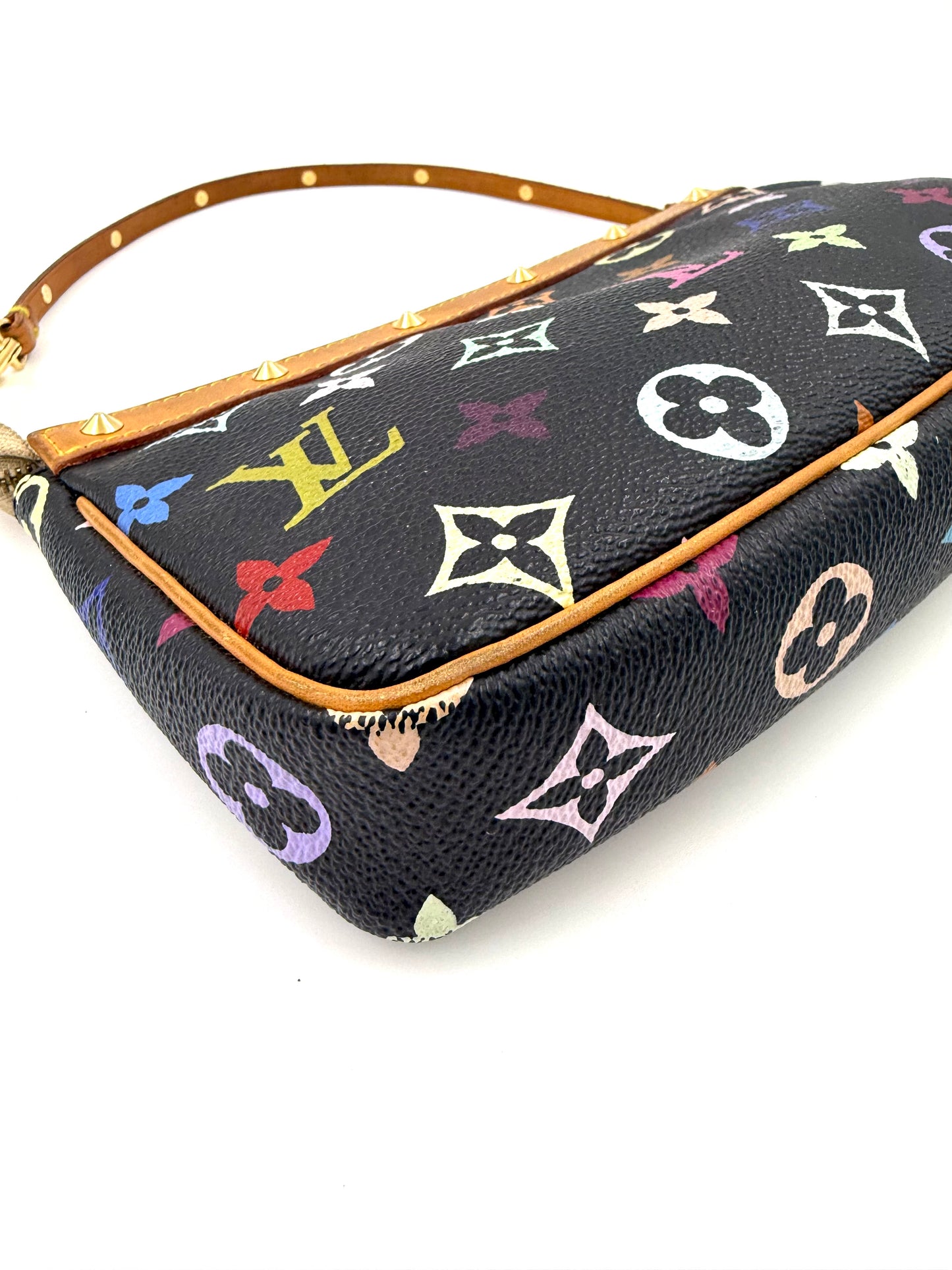 LOUIS VUITTON Pochette Accessoires Multicolor x Murakami