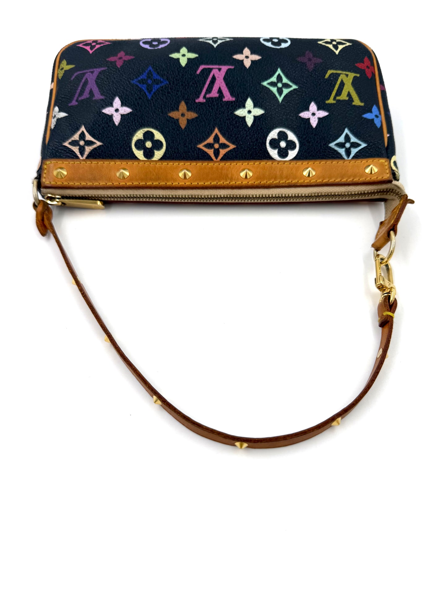LOUIS VUITTON Pochette Accessoires Multicolor x Murakami