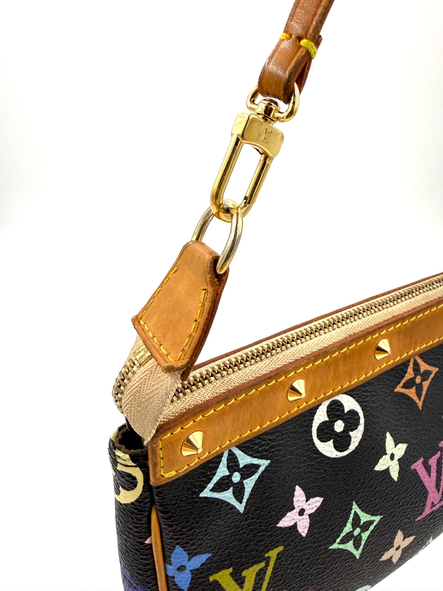 LOUIS VUITTON Pochette Accessoires Multicolor x Murakami