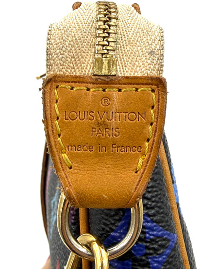 LOUIS VUITTON Pochette Accessoires Multicolor x Murakami