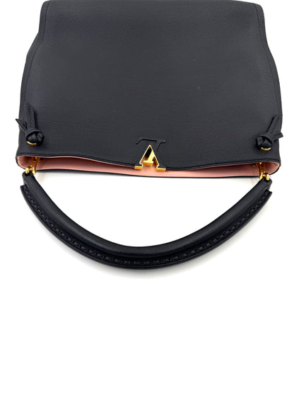 LOUIS VUITTON Tournon Noir Rose Ballerine