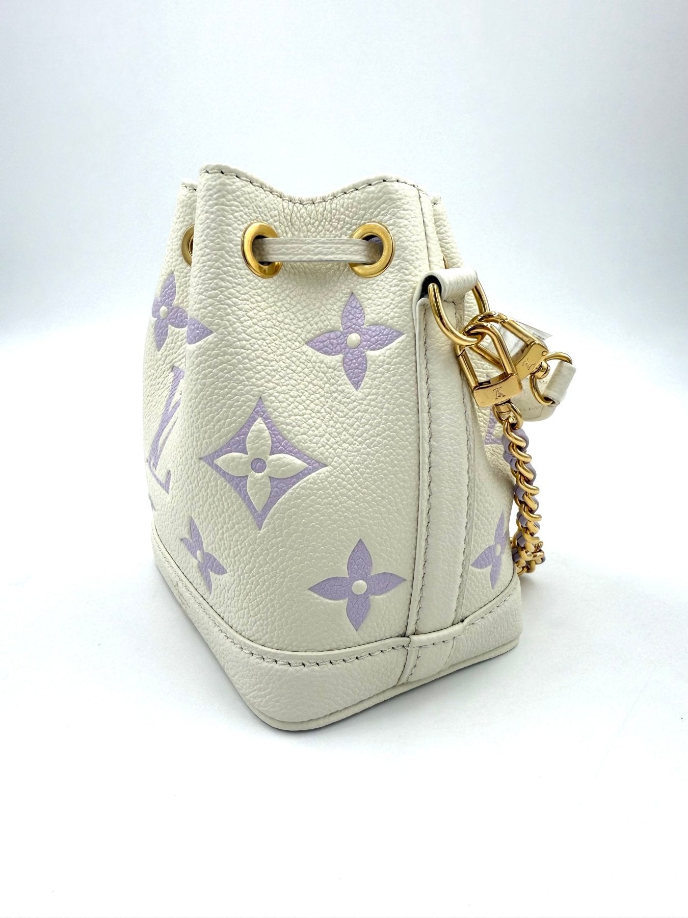 LOUIS VUITTON Nano Noe Monogram Empreinte - Clutch & Macarons - Chip - Clutch & Macarons - 