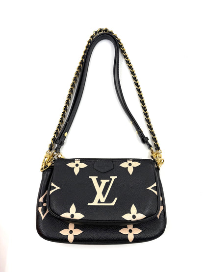 LOUIS VUITTON Multi Pochette Bicolor