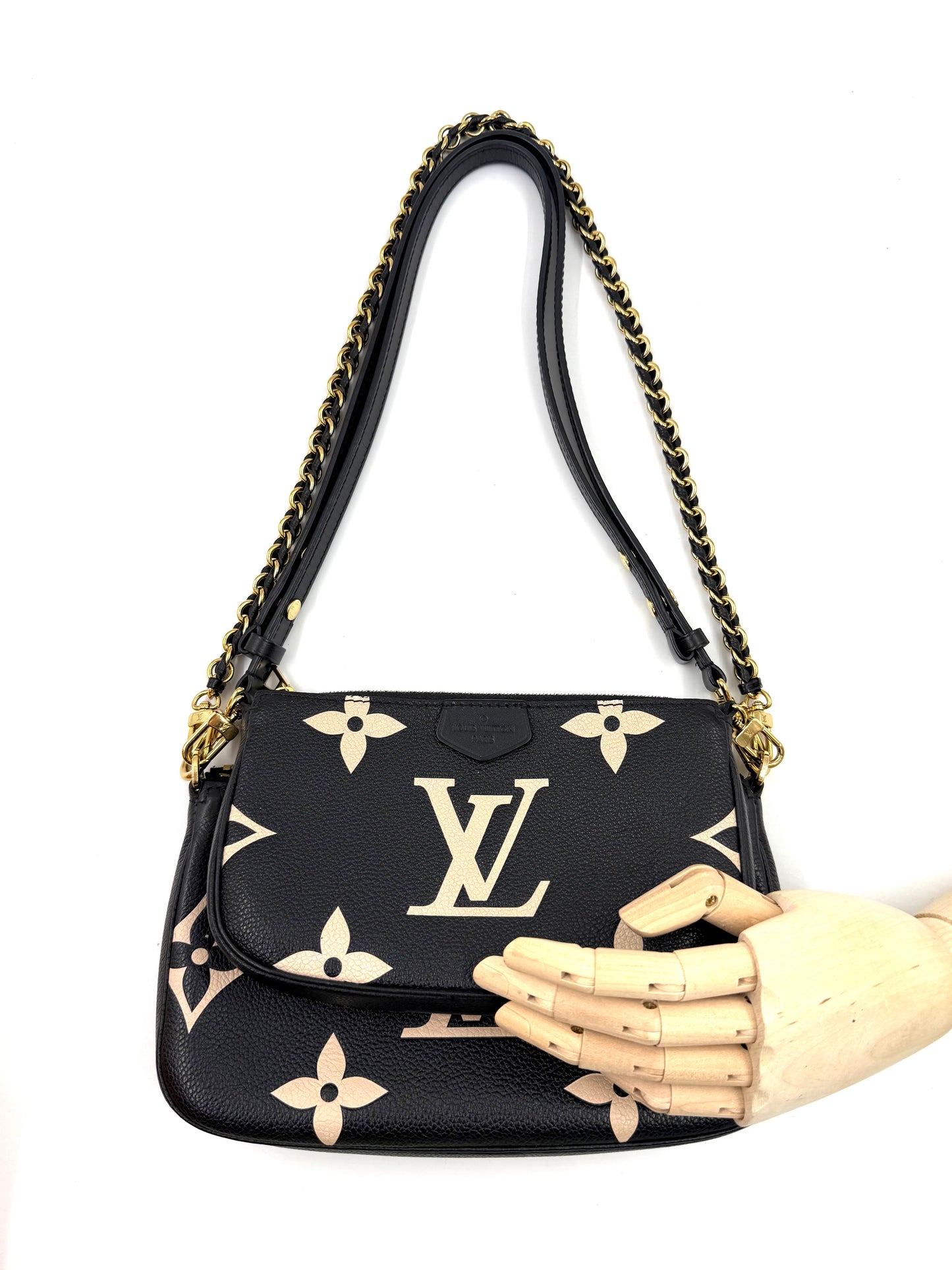 LOUIS VUITTON Multi Pochette Bicolor