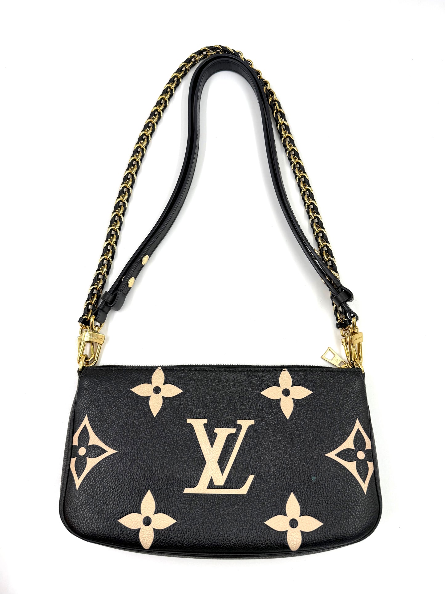 LOUIS VUITTON Multi Pochette Bicolor