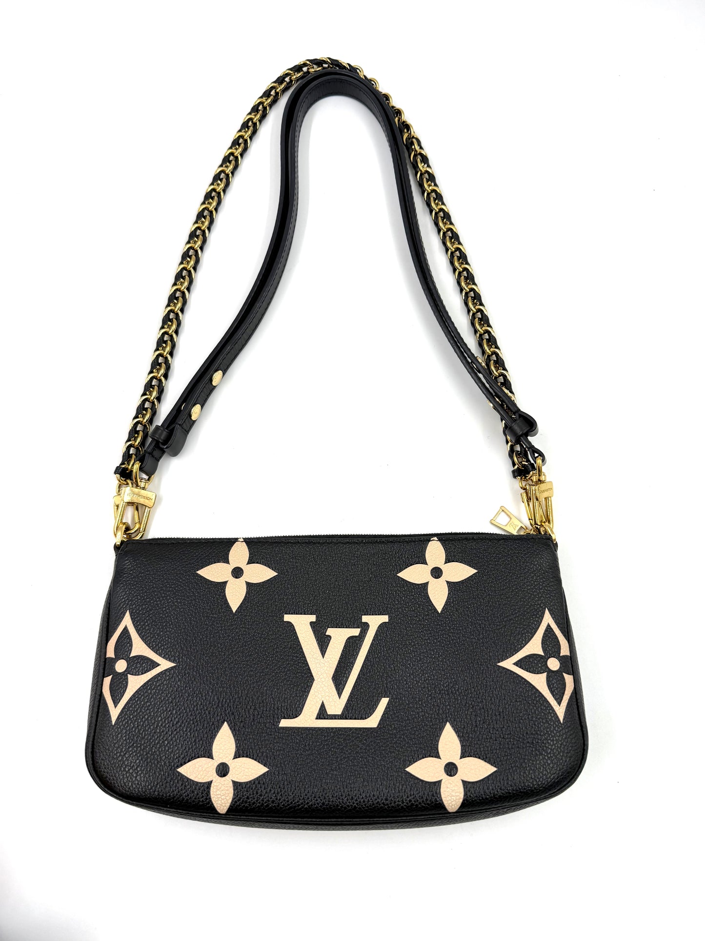 LOUIS VUITTON Multi Pochette Bicolor