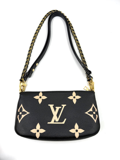 LOUIS VUITTON Multi Pochette Bicolor