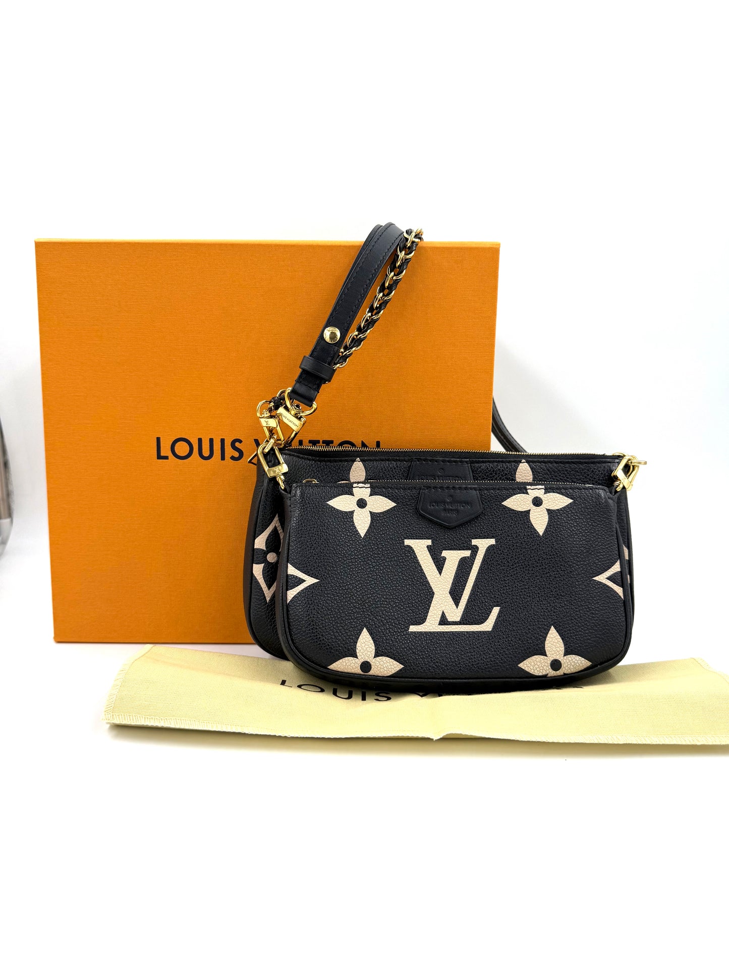 LOUIS VUITTON Multi Pochette Bicolor