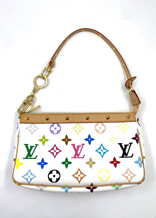 LOUIS VUITTON Pochette Accessoires Monogram Multicolor Murakami - Clutch & Macarons - CA1013 - Clutch & Macarons - 