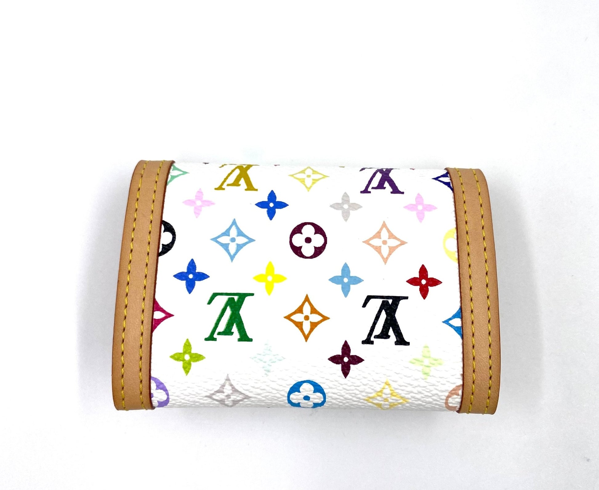 LOUIS VUITTON Wallet White Monogram Multicolor Murakami - Clutch & Macarons - MI0035 - Clutch & Macarons - 