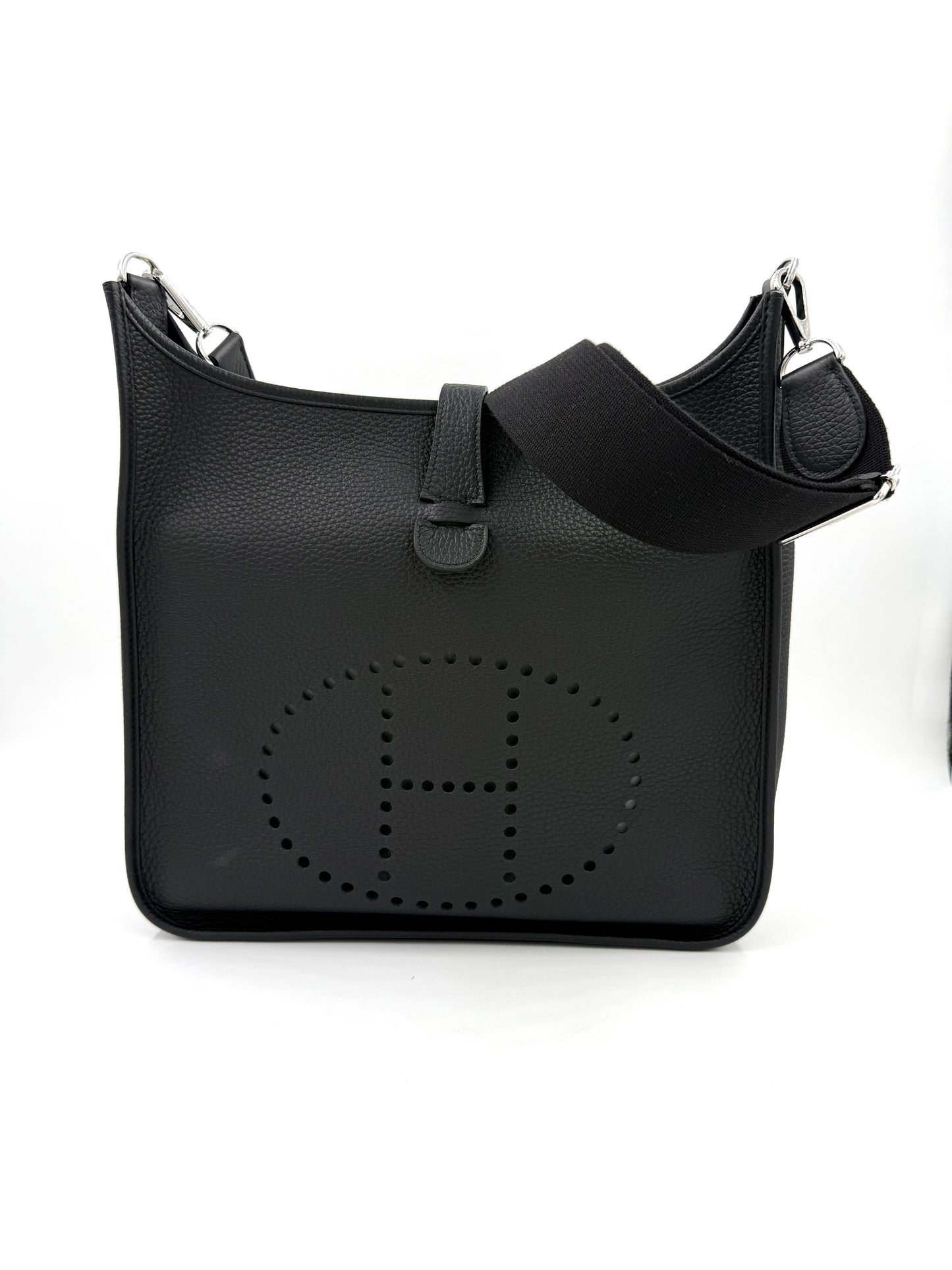 HERMÈS Evelyne 33 Clemenceleder schwarz